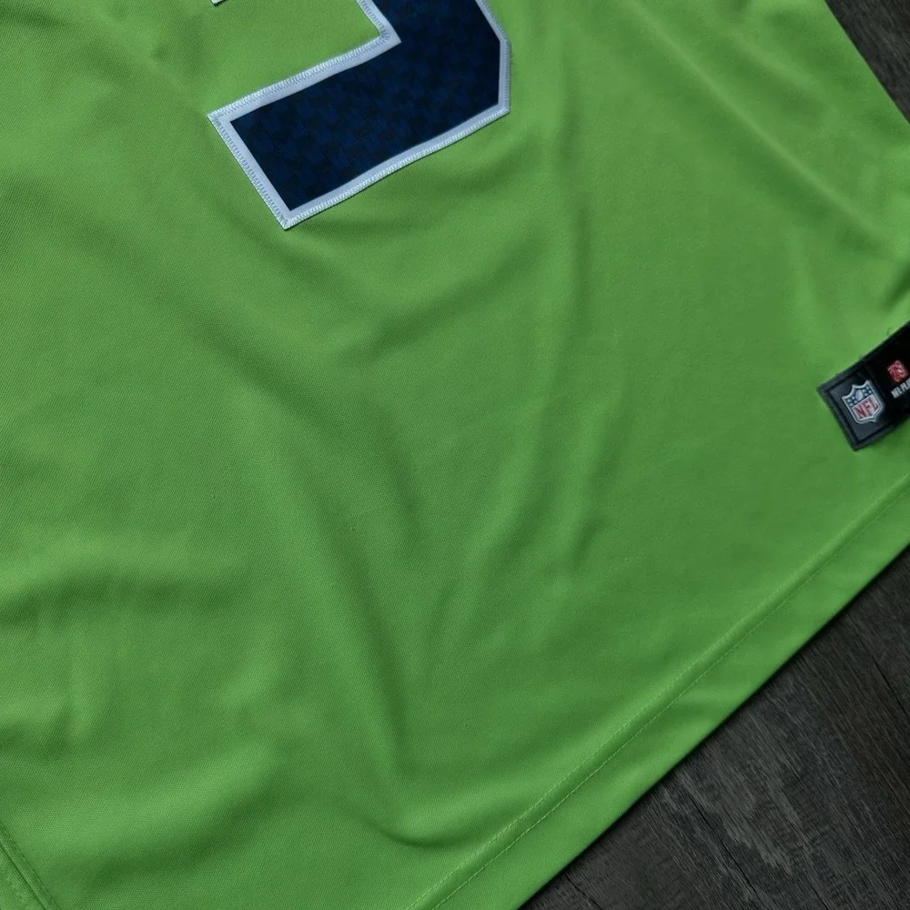 NWT Nike Vapor Seattle Seahawks #3 Russell Wilson NFL Authentic Jersey‎ 40/M